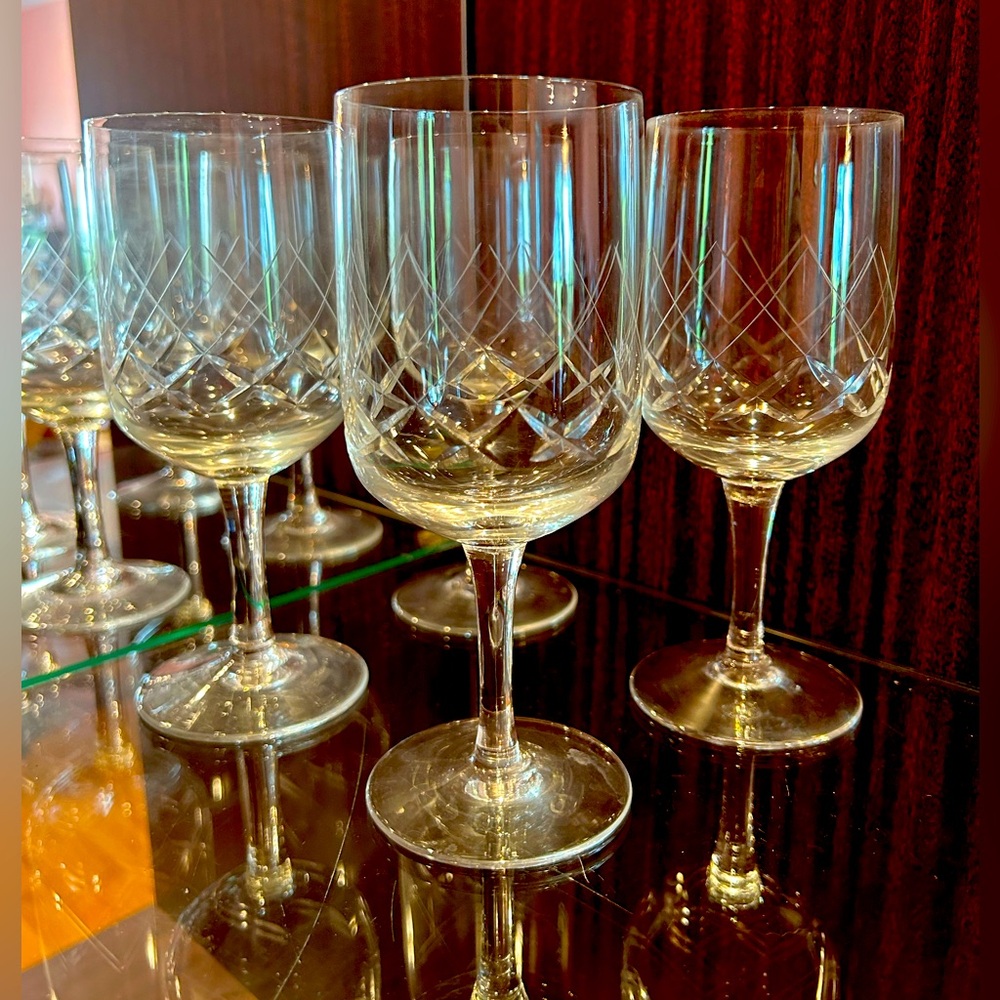 Set of 4 Wine or Water Glasses